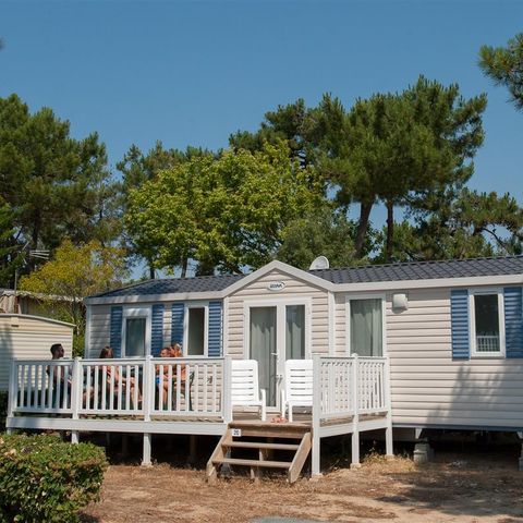 Mobilheim 6 Personen - COTTAGE CONFORT 3ch / 6p - 35m² - Terrasse Sonnenschirm - DIM