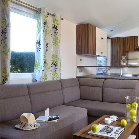 Mobilheim 6 Personen - LOISIR CONFORT 3 Schlafz. / 6 Pers. - 36m²- Terrasse Sonnenschirm - SAM