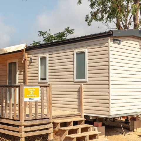 Mobilheim 4 Personen - Mobilheim | Comfort | 2 Zi. | 4 Pers. | Hochterrasse | 1 Bad