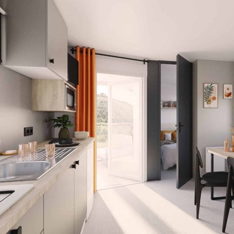 Mobilheim 6 personen - Mobilheim | Comfort | 2 Zi. | 4/6 Pers. | Einfache Terrasse | Klim.