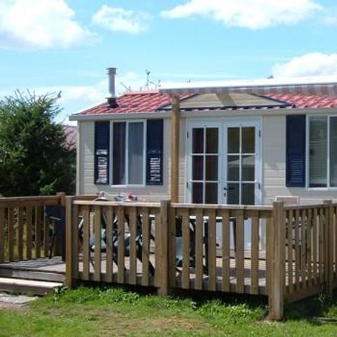 Mobilheim 4 Personen - MH2 Tanne mit Sanitäranlagen