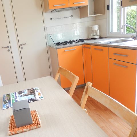 Mobilheim 5 Personen - MH2 Eiche mit Sanitär