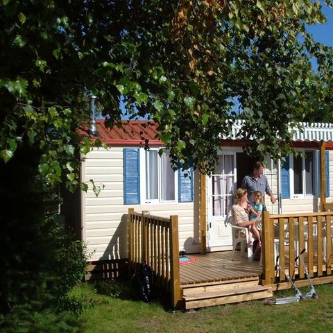 Mobilheim 5 Personen - MH2 Eiche mit Sanitär