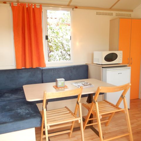 Mobilheim 5 Personen - MH2 Eiche mit Sanitär