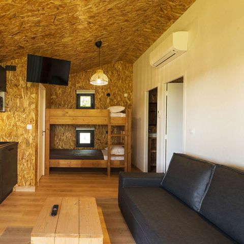 Bungalow 6 Personen - HÜTTE 4/6 PERSONEN