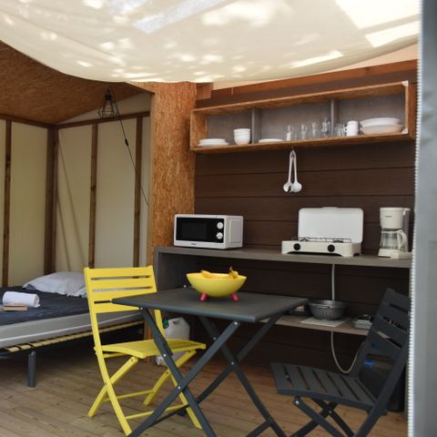 Safarizelt 4 Personen - Maori 2 Zimmer 4 Personen