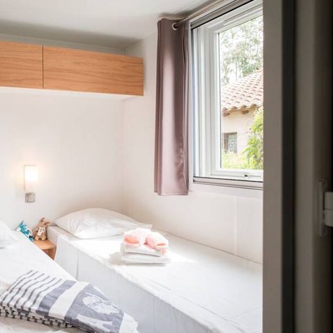 Mobilheim 8 Personen - Mobilheim | Ultimate | 3 Zi. | 6/8 Pers. | Erhöhte Terrasse | 2 Bäder | Klima.