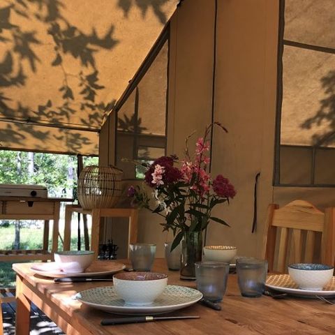 Safarizelt 4 personen - Ecolodge