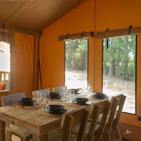 Bungalowzelt 4 personen - Luxury Lodge