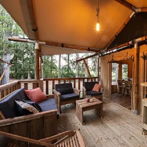 Zelt 5 personen - Luxury Lodge 3 Zimmer 4/5 Personen