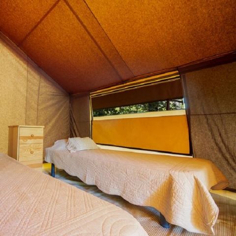 LODGE 4 Personen - Ecolodge ohne Sanitäranlagen für 4 Pers. (2 Zimmer)