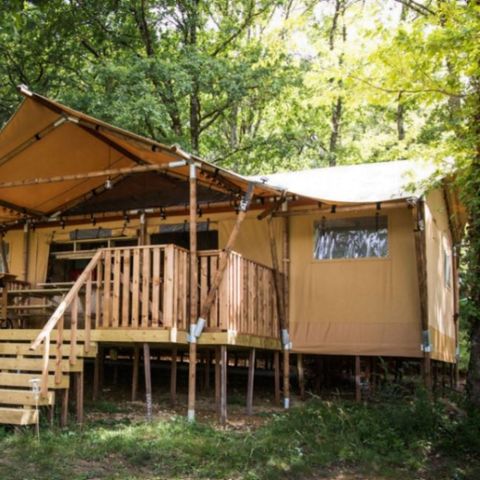 Bungalowzelt 5 personen - Luxury Lodge 4/5 Personen in Zone L