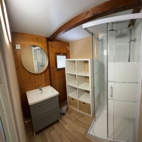 Chalet 4 personen - Holzchalet 4 Personen (2 Zimmer)