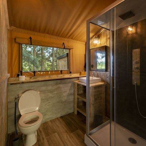 Bungalowzelt 7 personen - Luxury Lodge 6/7 Personen (2 Schlafzimmer)