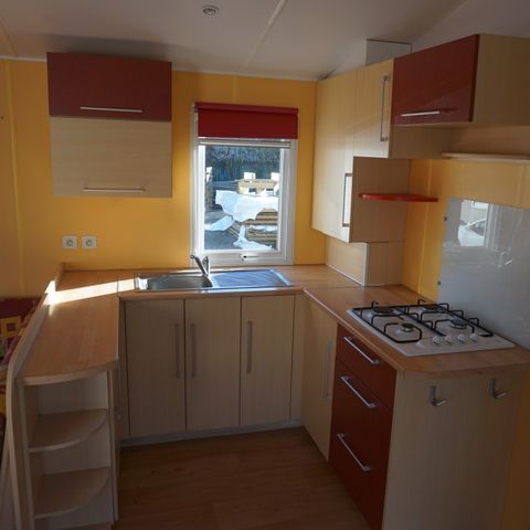Mobilheim 6 Personen - für 6 Personen (3 Schlafzimmer)