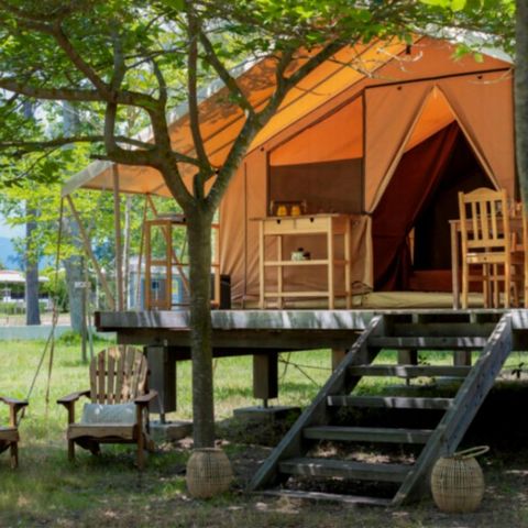 LODGE 4 Personen - Ecolodge ohne Sanitäranlagen für 4 Pers. (2 Zimmer)