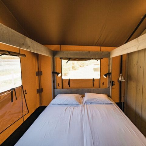 Safarizelt 4 personen - Woodlodge 4 Personen (2 Schlafzimmer)