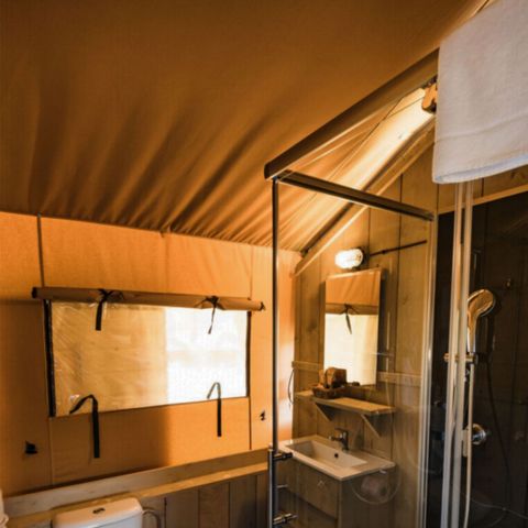 Safarizelt 4 personen - Woodlodge 4 Personen (2 Schlafzimmer)