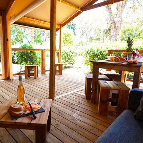 Safarizelt 5 Personen - Zelt Lodge Cottu