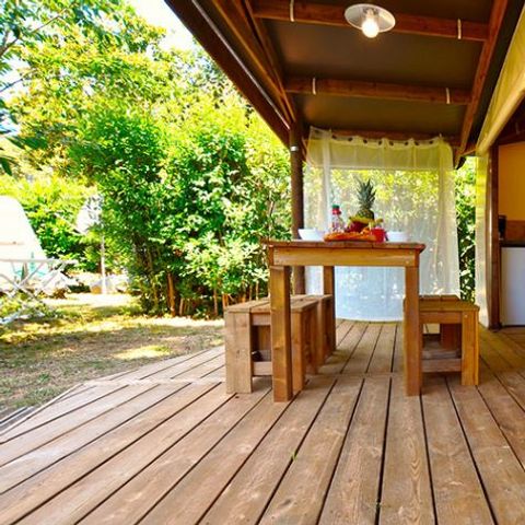 Zelt 5 personen - Zelt Lodge Riada 5P 2Zi - ohne Sanitäranlagen
