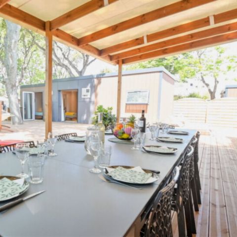 Mobilheim 10 Personen - Cottage Premium Tribu SPA 10P 5CH