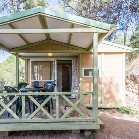Chalet 4 Personen - Low Cost 2 Zimmer ohne Sanitäranlagen