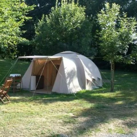 Safarizelt 4 Personen - Großes Zelt Luxe Karsten - ohne Sanitäranlagen