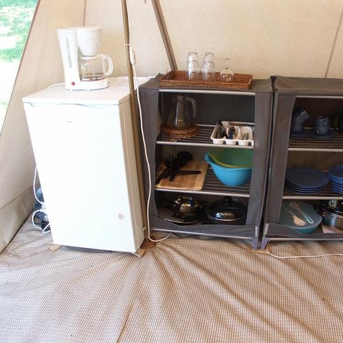 SafariZelt 4 Personen - Großes Zelt Luxe Karsten - ohne Sanitäranlagen