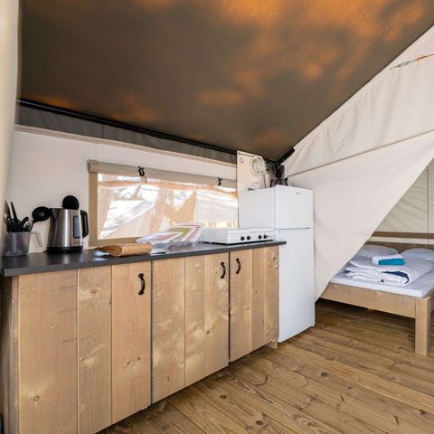 Safarizelt 5 personen - Safarizelt Comfort + Klima