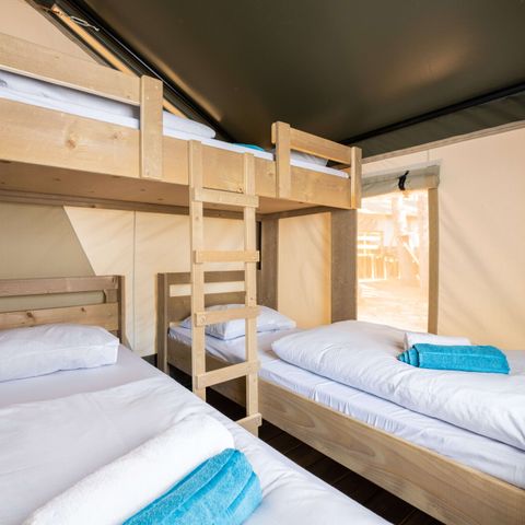 Safarizelt 5 personen - Safarizelt Comfort + Klima