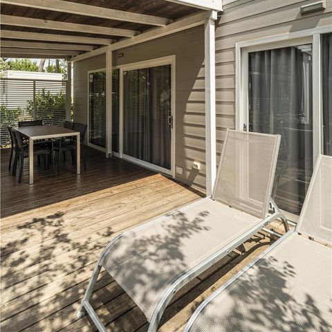 Mobilheim 6 Personen - Superior Two-Bedroom Camping Home 4+2