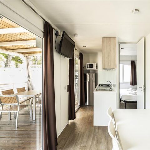 Mobilheim 7 Personen - Premium Three-Bedroom Camping Home 6+1