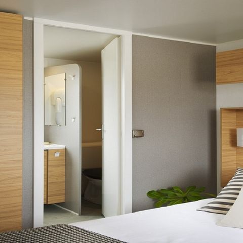 Mobilheim 6 Personen - Confort+ 6 Personen 3 Schlafzimmer 2 Bäder 40m²