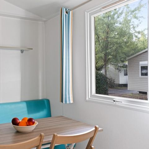 Mobilheim 4 Personen - Comfort | 2 Zi. | 4 Pers. | Einfache Terrasse | Clim.