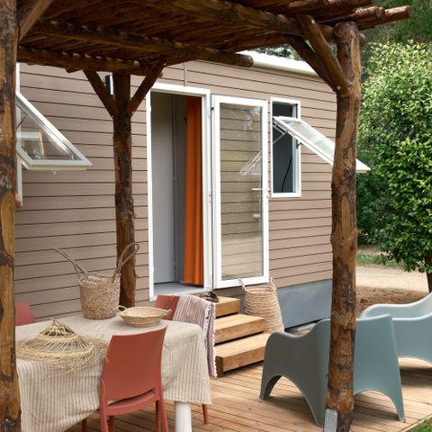 Mobilheim 5 Personen - Mobile-Home SUPER MERCURE CLIM / TV
