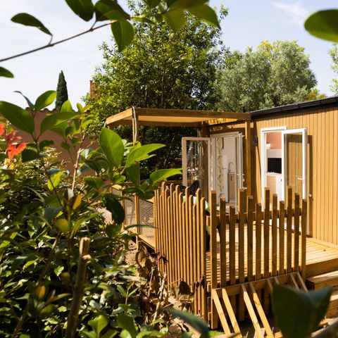 Mobilheim 5 Personen - Mobilheim RIVIERA SUITE CLIM / TV