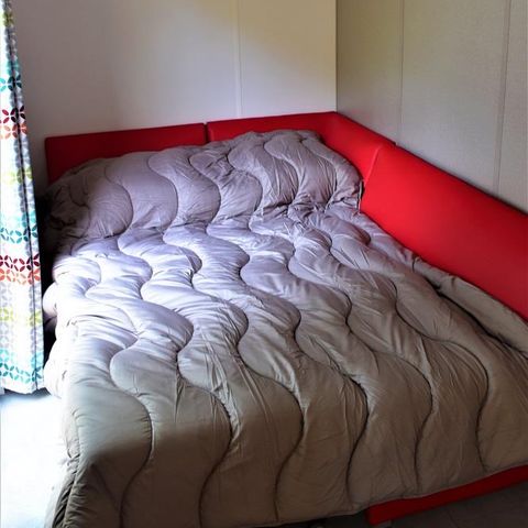 Mobilheim 6 Personen - GROSSER CHARME KLIMAANLAGE / TV / GAS PLANCHA