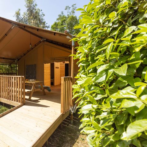 Zelt 5 Personen - PMR-Lodge 2 Zimmer