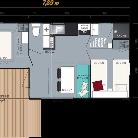 Chalet 4 Personen - Premium Le Carlit