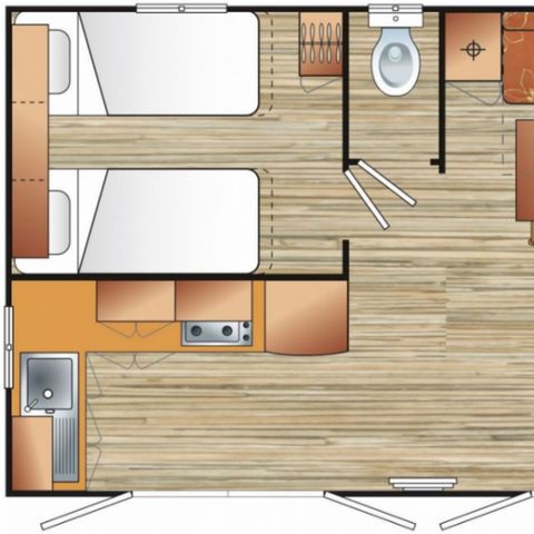 Chalet 4 Personen - Komfort XL VILLEFRANCHE