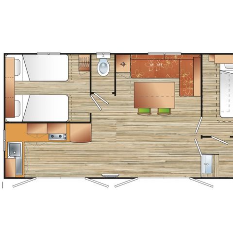 Chalet 4 Personen - Premium XL Le Llech