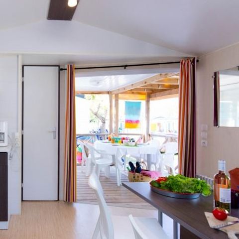 Mobilheim 4 Personen - Hawaii 32 m² - 3 Zimmer - 2 Schlafzimmer
