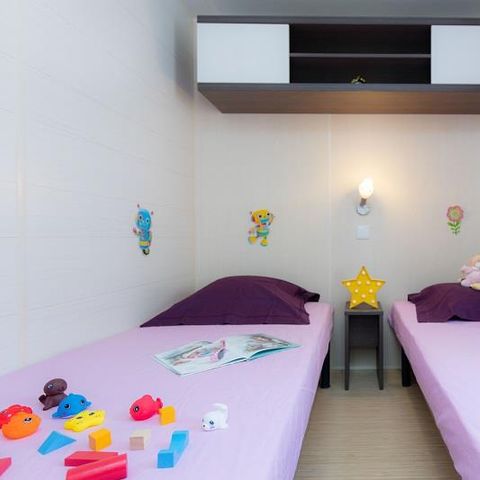 Mobilheim 4 Personen - Hawaii 32 m² - 3 Zimmer - 2 Schlafzimmer