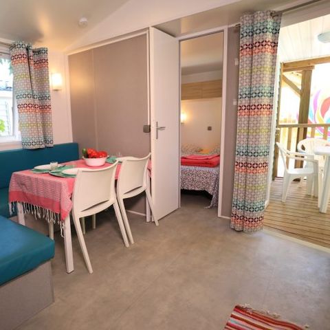 Mobilheim 4 Personen - Hawaii - 32 m² - 2 Zimmer - Jacuzzi