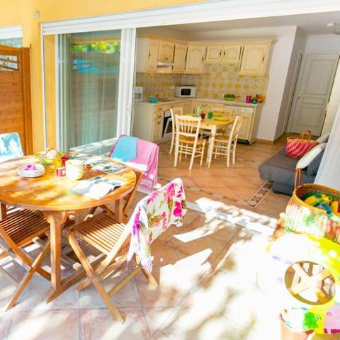 Apartement 4 Personen - 3-Zimmerwohnung Mezzanine 56 m² - 2 Schlafzimmer - Klimaanlage und TV