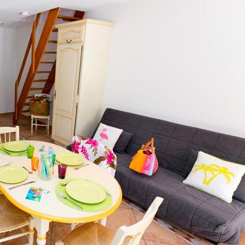 Apartement 4 Personen - 3-Zimmerwohnung Mezzanine 56 m² - 2 Schlafzimmer - Klimaanlage und TV