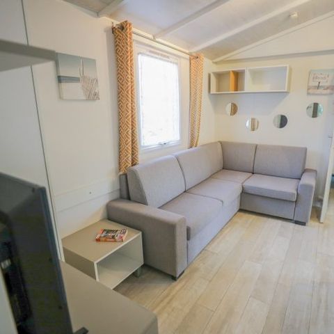 Mobilheim 6 Personen - Bora-Bora - 38m² - 3 Schlafzimmer - klimatisiert