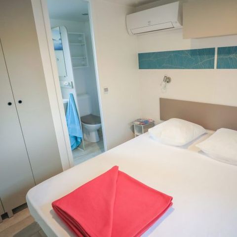 Mobilheim 6 Personen - Bora-Bora - 38m² - 3 Schlafzimmer - klimatisiert