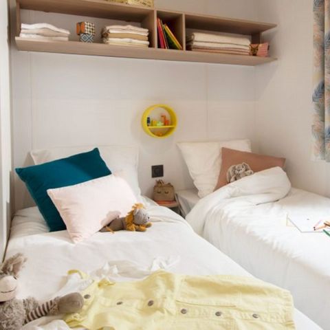 Mobilheim 6 Personen - Maïao 36 m² - 4 Zimmer - 3 Schlafzimmer - Klimaanlage und TV