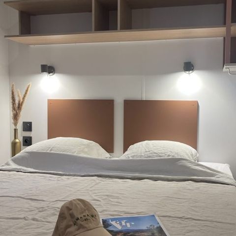 Mobilheim 6 Personen - Maïao 36 m² - 4 Zimmer - 3 Schlafzimmer - Klimaanlage und TV